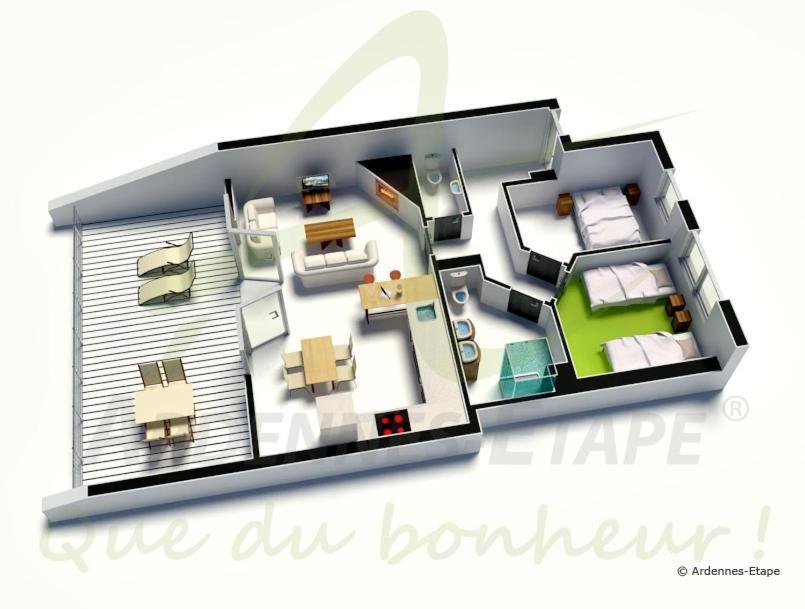 Nona Apartment Робервил Екстериор снимка